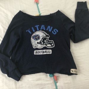 Tennessee Titans crop sweatshirt